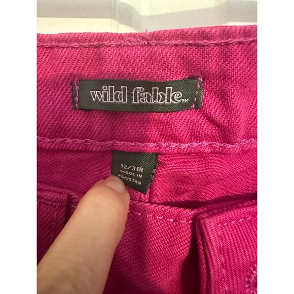 wild fable Highest Rise Mom Shorts pink NEW‎ 12/31 - Picture 3 of 4
